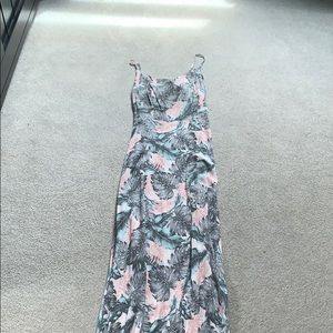 floral maxi dress